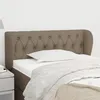 Image de vidaXL TÃªte de lit CrÃ¨me 80x5x78/88 cm Tissu