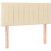Image de vidaXL TÃªte de lit CrÃ¨me 100x5x78/88 cm Tissu
