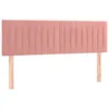 Image de vidaXL TÃªtes de lit 2 pcs Rose 72x5x78/88 cm Velours