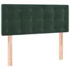 Image de vidaXL TÃªte de lit Vert foncÃ© 80x5x78/88 cm Velours