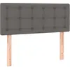 Image de vidaXL TÃªte de lit Gris 90x5x78/88 cm Similicuir