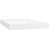 Image de vidaXL Matelas de lit Ã  ressorts ensachÃ©s Blanc 140x190x20 cm
