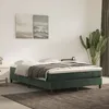 Image de vidaXL Matelas de lit Ã  ressorts ensachÃ©s Vert foncÃ© 140x190x20 cm