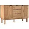 Image de Vidaxl Buffet Otta 113,5x43x73 Cm Bois Massif De Pin