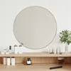 Image de vidaXL Miroir mural ArgentÃ© Ã 50 cm Rond