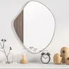 Image de vidaXL Miroir mural ArgentÃ© 60x50 cm