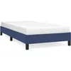 Image de vidaXL Cadre de lit Bleu 80 x 200 cm Tissu