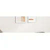 Image de vidaXL Cadre de lit Marron foncÃ© 140x200 cm Tissu