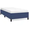 Image de vidaXL Cadre de lit Bleu 90x190 cm Tissu
