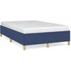 Image de vidaXL Cadre de lit Bleu 120 x 200 cm Tissu