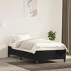 Image de vidaXL Cadre de lit sans matelas noir 90x200 cm velours