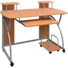 Image de vidaXL Bureau d'ordinateur Marron 110x52x88,5 cm Bois d'ingÃ©nierie