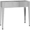 Image de Vidaxl JardiniÃ¨re Gris 100,5x40,5x90 Cm Acier GalvanisÃ©