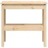 Image de Consoles VidaXL  Table console  Bois massif de pin 80x40x75 cm Marron P31600707