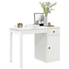 Image de Bureaux VidaXL  Bureau  Bois massif de pin Blanc 100x50x75 cm P31599990