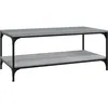 Image de vidaXL Table basse Sonoma gris 80x50x40 cm Bois d'ingÃ©nierie
