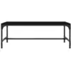 Image de Tables basses VidaXL  Table basse  Bois d'ingénierie Noir 100x50x35 cm P31599947