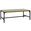 Image de Tables basses VidaXL  Table basse  Bois d'ingénierie Marron 100x50x35 cm P31600474