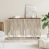 Image de Vidaxl Table Console Acier Inoxydable Et Bois Massif De RÃ©cupÃ©ration