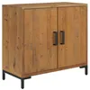 Image de vidaXL Buffet Marron 75x35x70 cm Bois de pin massif recyclÃ©