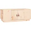Image de vidaXL Table basse 100x50x41 cm Bois massif de pin