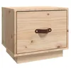 Image de vidaXL Table de chevet 40x34x35 cm Bois de pin solide