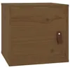 Image de vidaXL Armoire murale Marron miel 31,5x30x30 cm Bois de pin massif