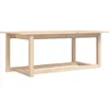 Image de vidaXL Table basse 110x55x45 cm Bois massif de pin