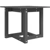 Image de vidaXL Table basse Gris 50x50x45 cm Bois massif de pin