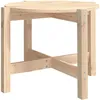 Image de Vidaxl Table Basse Ã 62,5x45 Cm Bois Massif De Pin