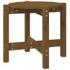 Image de vidaXL Table basse Marron miel Ã 52,5x45 cm Bois massif de pin