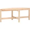 Image de vidaXL Table basse 118x63x45 cm Bois massif de pin