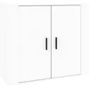 Image de vidaXL Buffet Blanc 80x33x70 cm Bois d'ingÃ©nierie