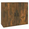 Image de vidaXL Buffet ChÃªne fumÃ© 80x33x70 cm Bois d'ingÃ©nierie