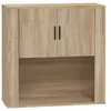 Image de vidaXL Armoire murale ChÃªne sonoma 80x33x80 cm Bois d'ingÃ©nierie