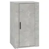 Image de vidaXL Buffet Gris bÃ©ton 40x33x70 cm Bois d'ingÃ©nierie