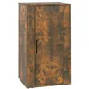 Image de vidaXL Buffet ChÃªne fumÃ© 40x33x70 cm Bois d'ingÃ©nierie