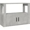 Image de vidaXL Buffet Gris bÃ©ton 80x30x60 cm Bois d'ingÃ©nierie
