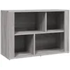 Image de vidaXL Buffet Sonoma gris 80x30x54 cm Bois d'ingÃ©nierie