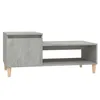 Image de vidaXL Table basse Gris bÃ©ton 100x50x45 cm Bois d'ingÃ©nierie