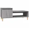 Image de vidaXL Table basse Sonoma gris 100x50x45 cm Bois d'ingÃ©nierie