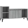 Image de vidaXL Meuble TV Sonoma gris 100x35x55 cm Bois d'ingÃ©nierie