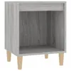 Image de vidaXL Table de chevet Sonoma gris 40x35x50 cm