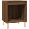 Image de vidaXL Table de chevet ChÃªne marron 40x35x50 cm