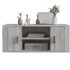 Image de Meubles TV VidaXL  Meuble TV  Sonoma gris 100x35x40 cm Bois d'ingénierie P31608724