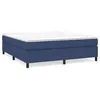 Image de vidaXL Cadre de lit Bleu 180 x 200 cm Tissu
