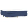 Image de vidaXL Cadre de lit Bleu 200x200 cm Tissu