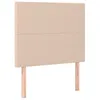 Image de Vidaxl TÃªtes De Lit 2 Pcs Cappuccino 90x5x78/88 Cm Similicuir