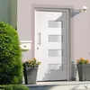 Image de vidaXL TÃªtes de lit 4 pcs Noir 72x5x78/88 cm Similicuir