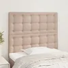 Image de Vidaxl TÃªtes De Lit 2 Pcs Cappuccino 90x5x78/88 Cm Similicuir